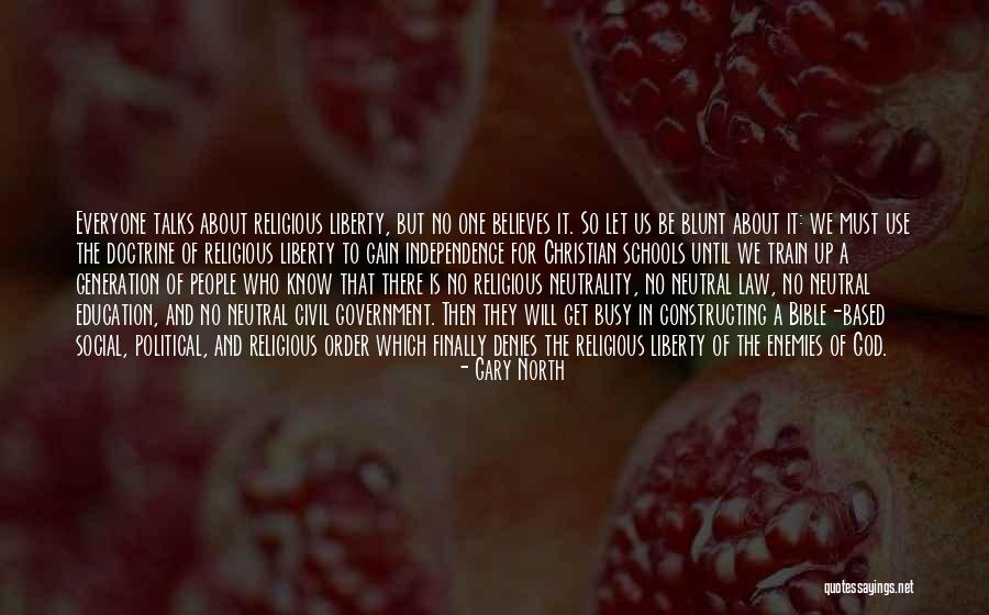 Religious Education Quotes By Gary North Religious Education Quotes By Gary North