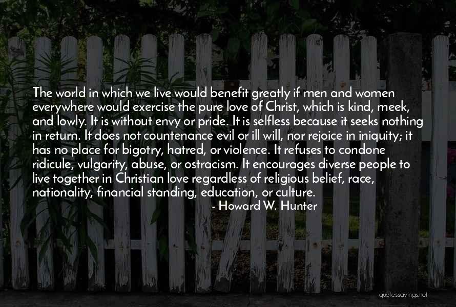Religious Education Quotes By Howard W. Hunter Religious Education Quotes By Howard W. Hunter