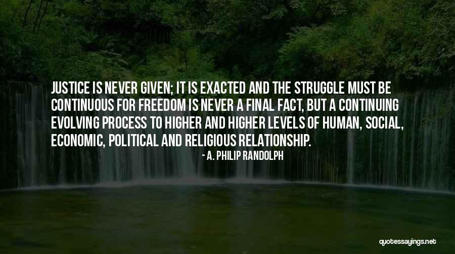 Religious Fact Quotes By A. Philip Randolph Religious Fact Quotes By A. Philip Randolph