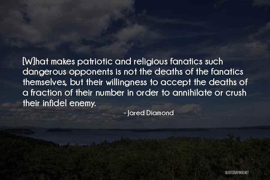 Religious Fanaticism Quotes By Jared Diamond Religious Fanaticism Quotes By Jared Diamond