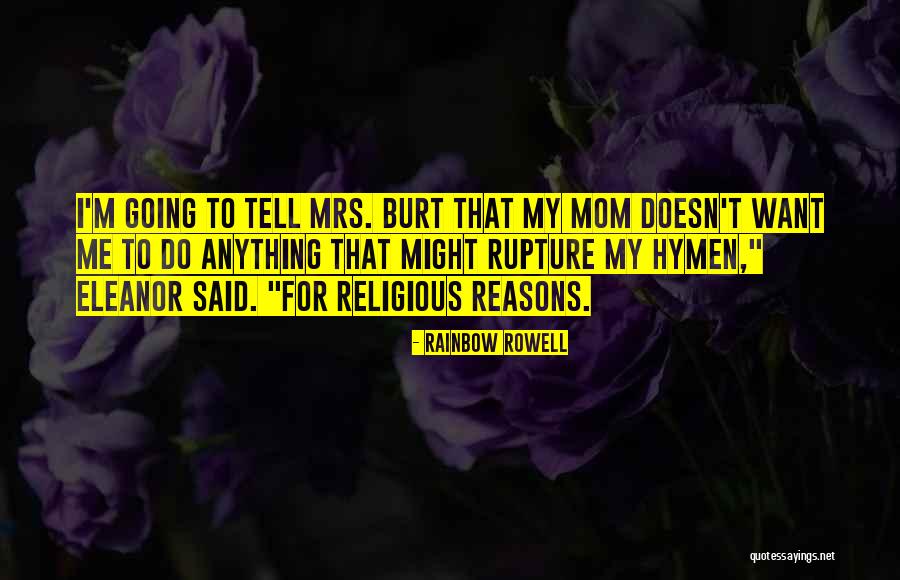 Religious Humor Quotes By Rainbow Rowell Religious Humor Quotes By Rainbow Rowell