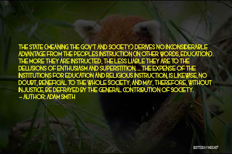 Religious Institutions Quotes By Adam Smith Religious Institutions Quotes By Adam Smith