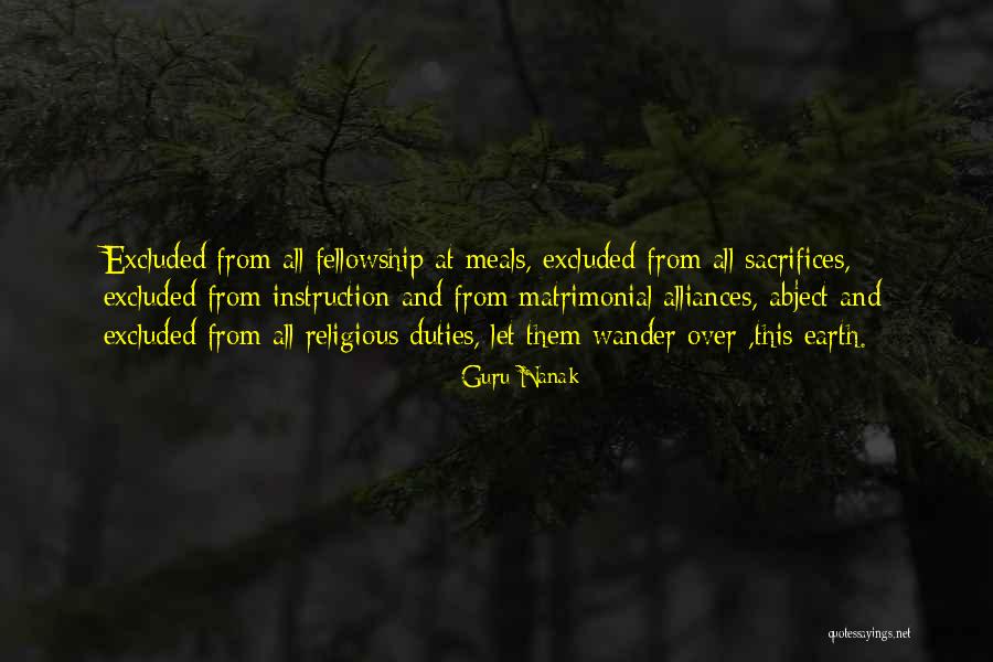 Religious Instruction Quotes By Guru Nanak
