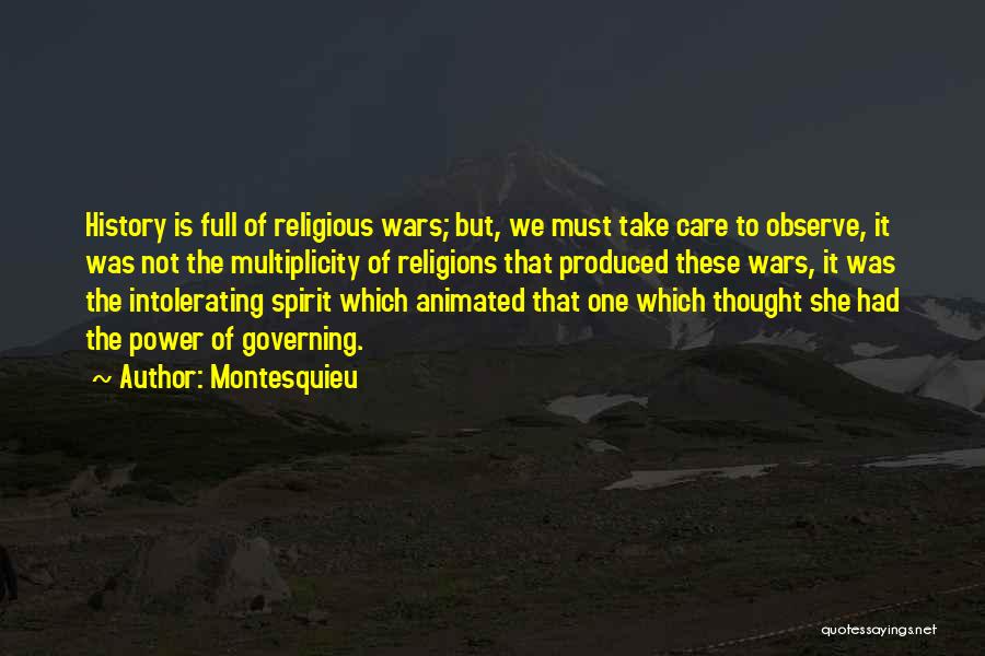 Religious Intolerance Quotes By Montesquieu