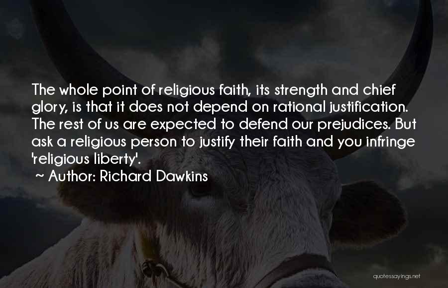 Religious Justification Quotes By Richard Dawkins
