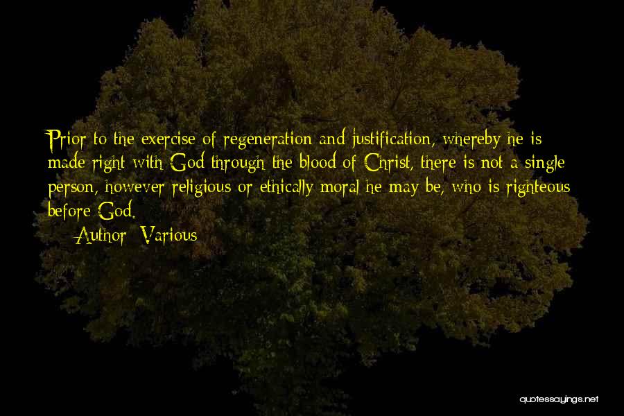 Religious Justification Quotes By Various