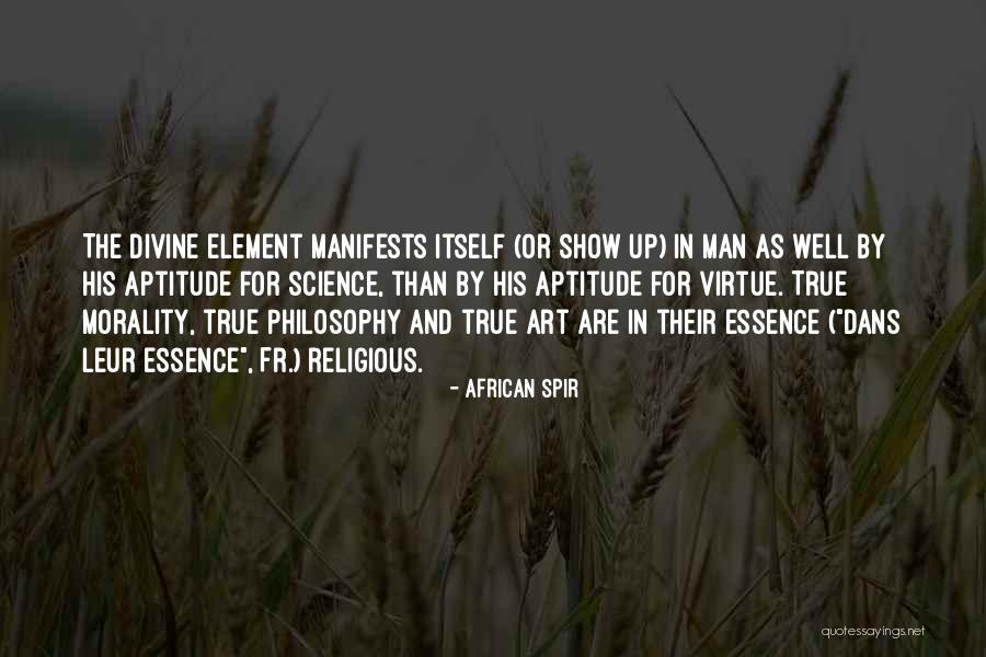 Religious Morality Quotes By African Spir Religious Morality Quotes By African Spir
