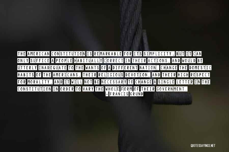 Religious Morality Quotes By Francis Grund Religious Morality Quotes By Francis Grund