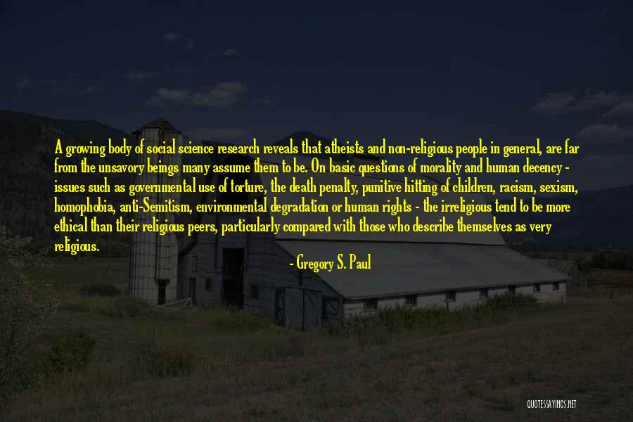Religious Morality Quotes By Gregory S. Paul Religious Morality Quotes By Gregory S. Paul