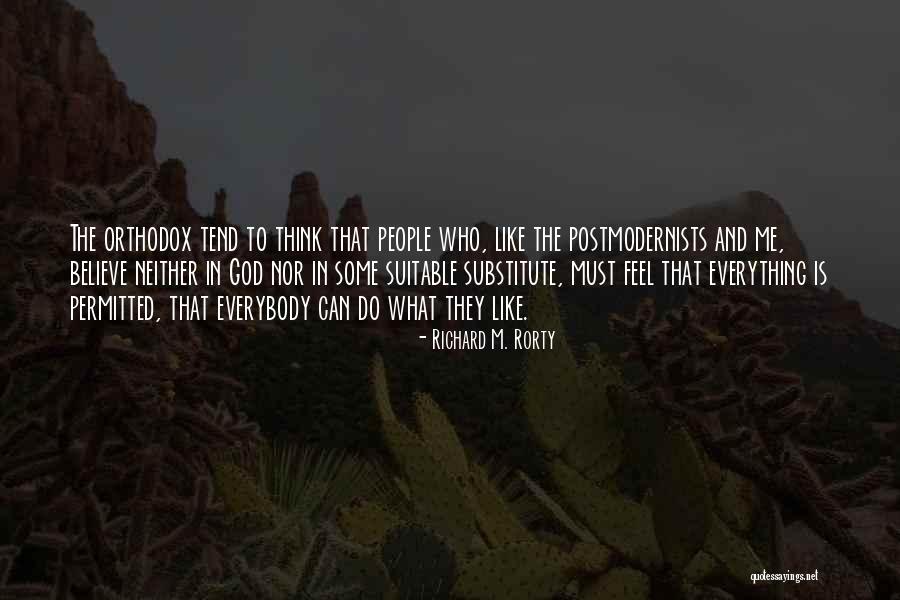 Religious Morality Quotes By Richard M. Rorty Religious Morality Quotes By Richard M. Rorty