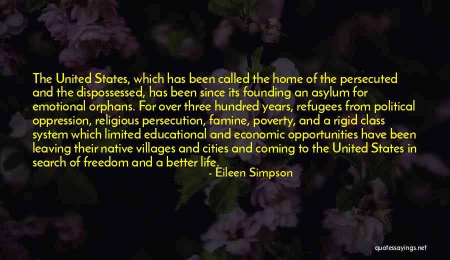 Religious Oppression Quotes By Eileen Simpson