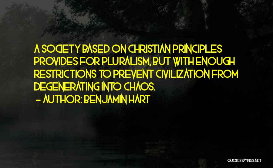 Religious Pluralism Quotes By Benjamin Hart