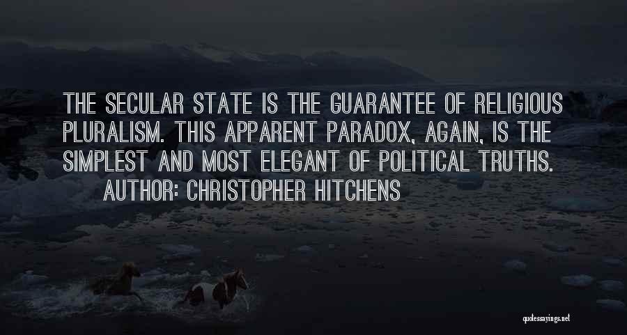 Religious Pluralism Quotes By Christopher Hitchens