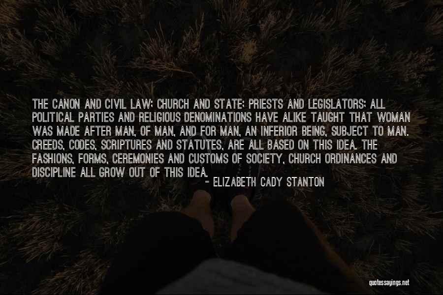 Religious Priests Quotes By Elizabeth Cady Stanton Religious Priests Quotes By Elizabeth Cady Stanton
