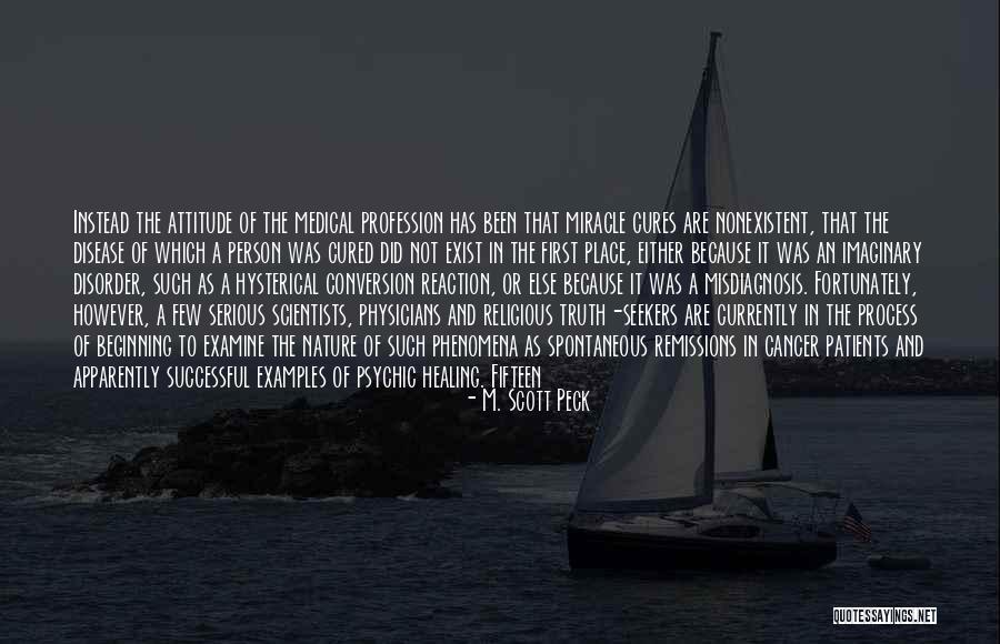 Religious Profession Quotes By M. Scott Peck Religious Profession Quotes By M. Scott Peck