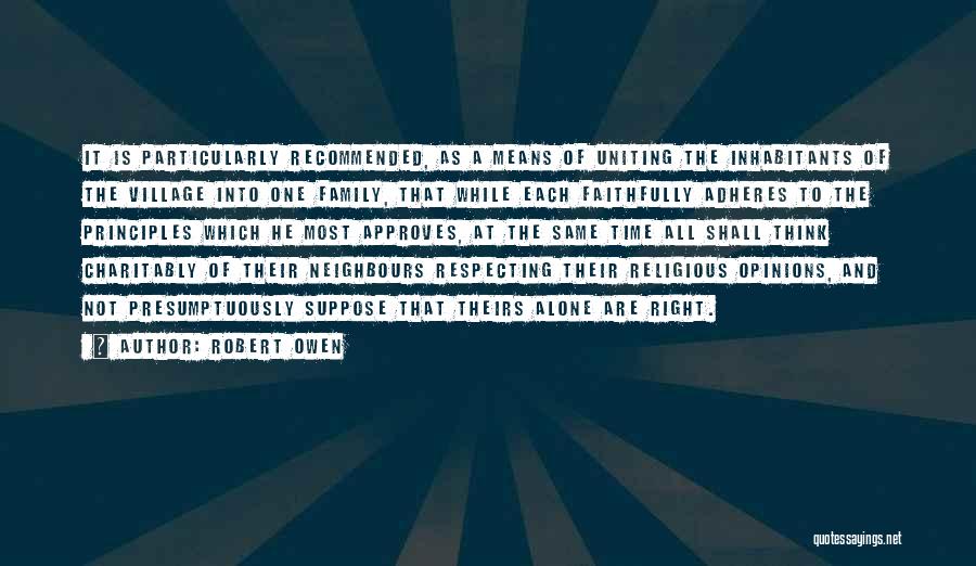 Religious Quotes By Robert Owen