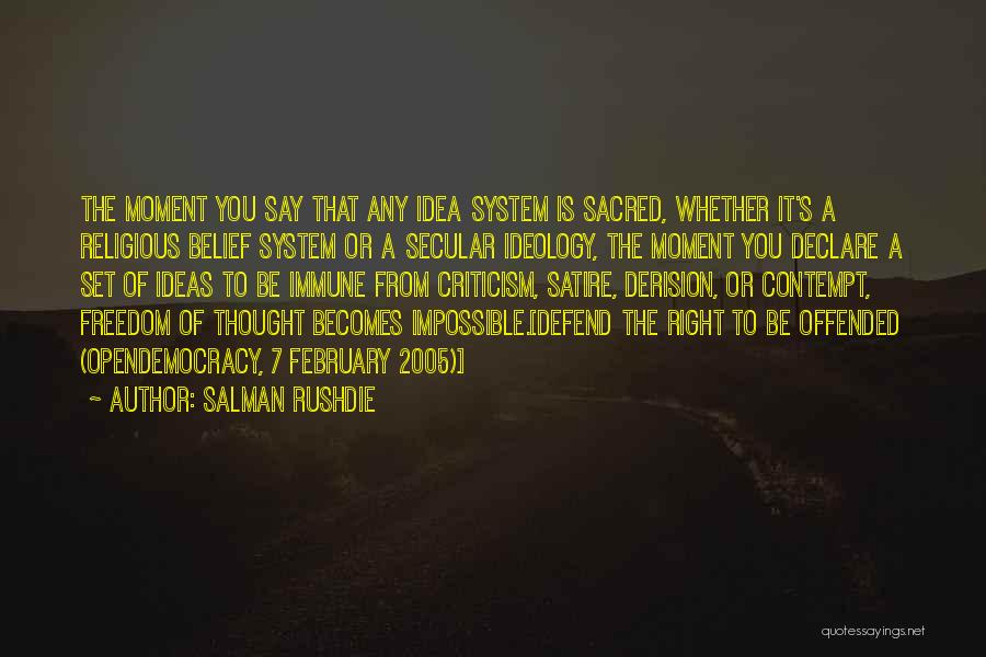 Religious Satire Quotes By Salman Rushdie