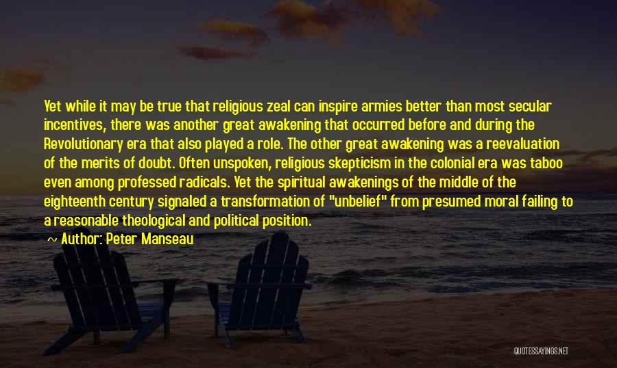 Religious Skepticism Quotes By Peter Manseau