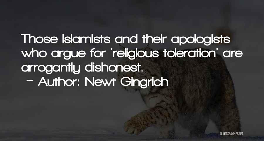 Religious Toleration Quotes By Newt Gingrich