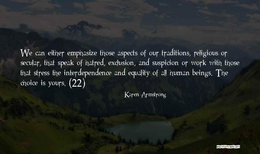 Religious Tradition Quotes By Karen Armstrong