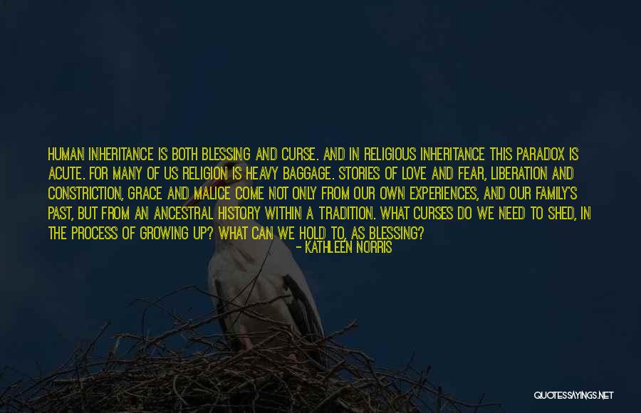 Religious Tradition Quotes By Kathleen Norris