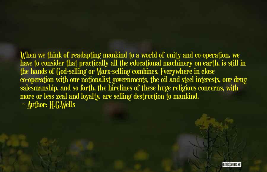 Religious Unity Quotes By H.G.Wells