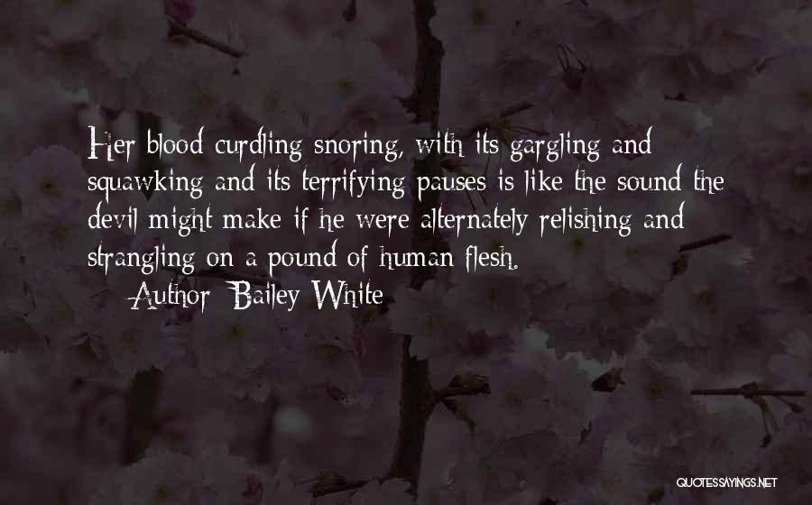 Relishing Quotes By Bailey White