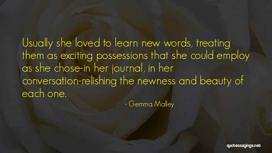 Relishing Quotes By Gemma Malley