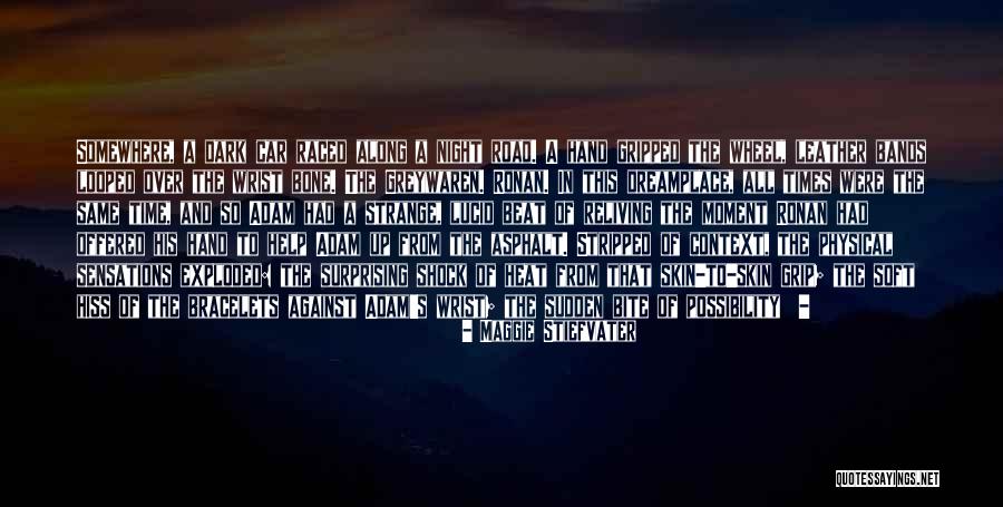 Reliving The Past Quotes By Maggie Stiefvater Reliving The Past Quotes By Maggie Stiefvater