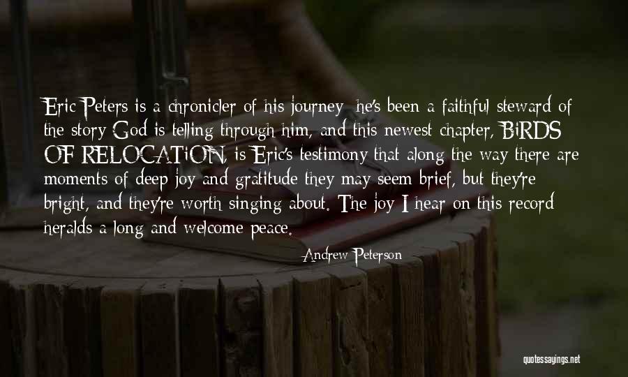 Relocation Quotes By Andrew Peterson Relocation Quotes By Andrew Peterson