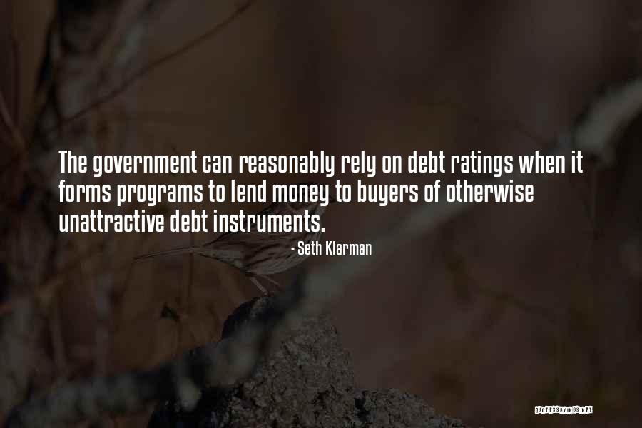 Rely Money Quotes By Seth Klarman Rely Money Quotes By Seth Klarman