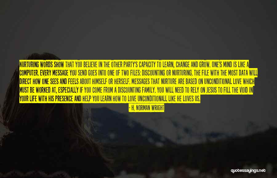 Rely On Family Quotes By H. Norman Wright Rely On Family Quotes By H. Norman Wright