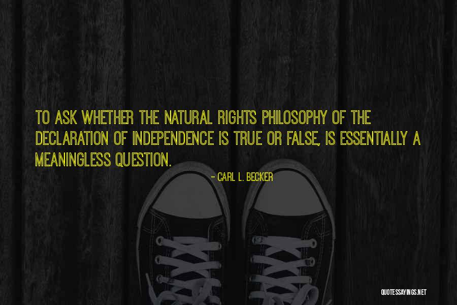 Relyea Hollow Quotes By Carl L. Becker Relyea Hollow Quotes By Carl L. Becker