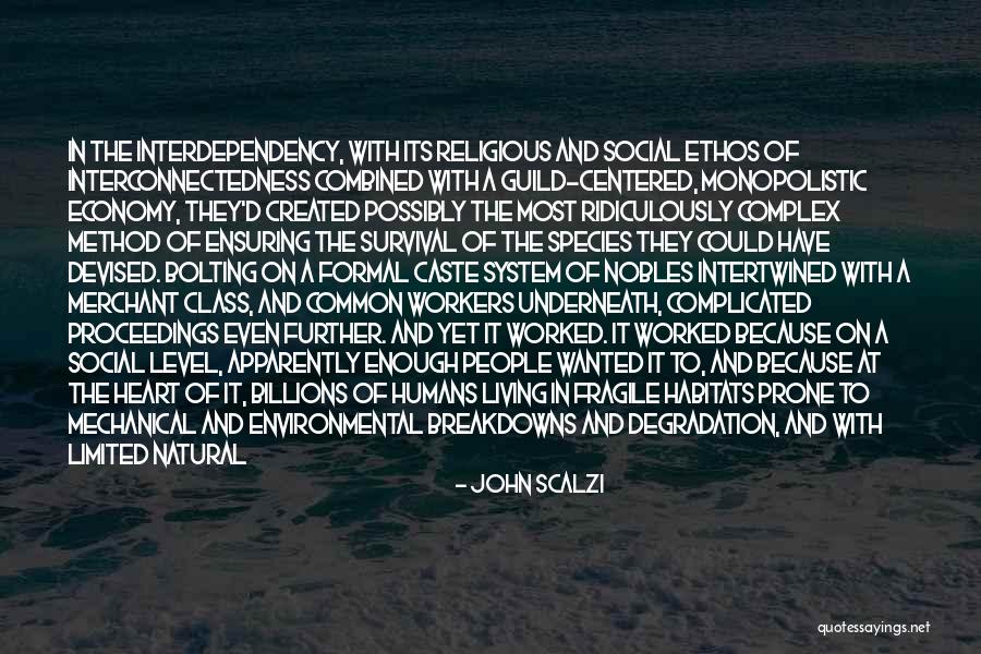 Relying On Each Other Quotes By John Scalzi Relying On Each Other Quotes By John Scalzi