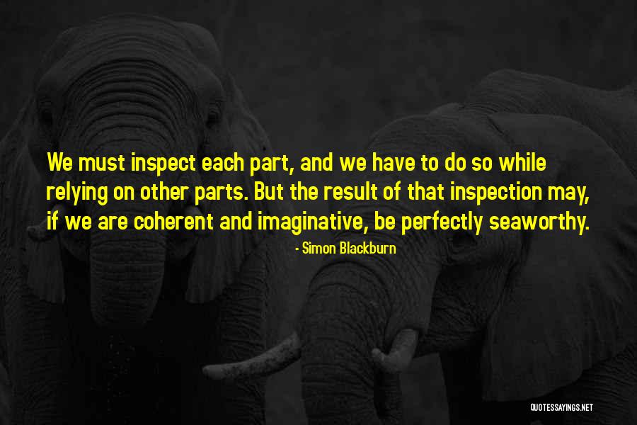 Relying On Each Other Quotes By Simon Blackburn Relying On Each Other Quotes By Simon Blackburn