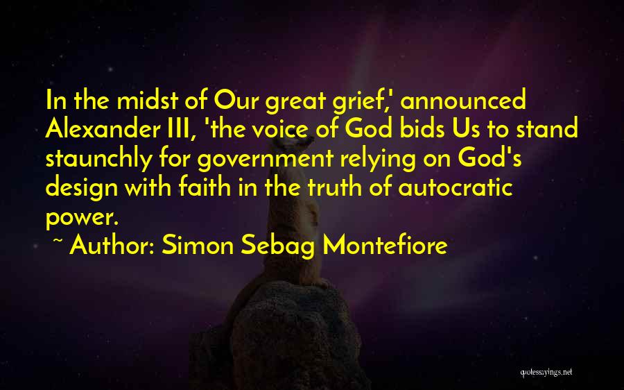 Relying On Government Quotes By Simon Sebag Montefiore