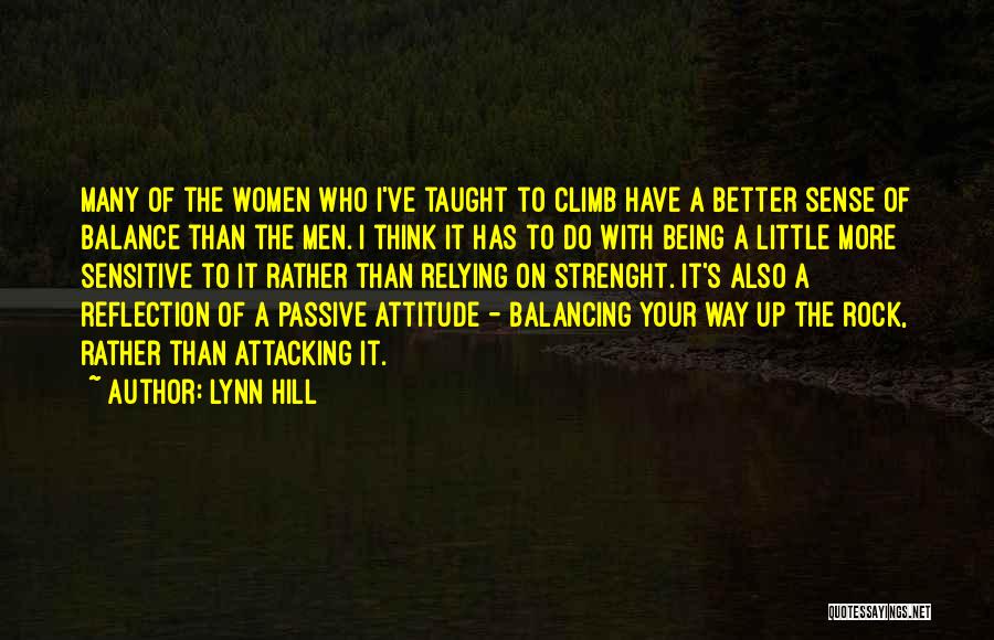 Relying Quotes By Lynn Hill