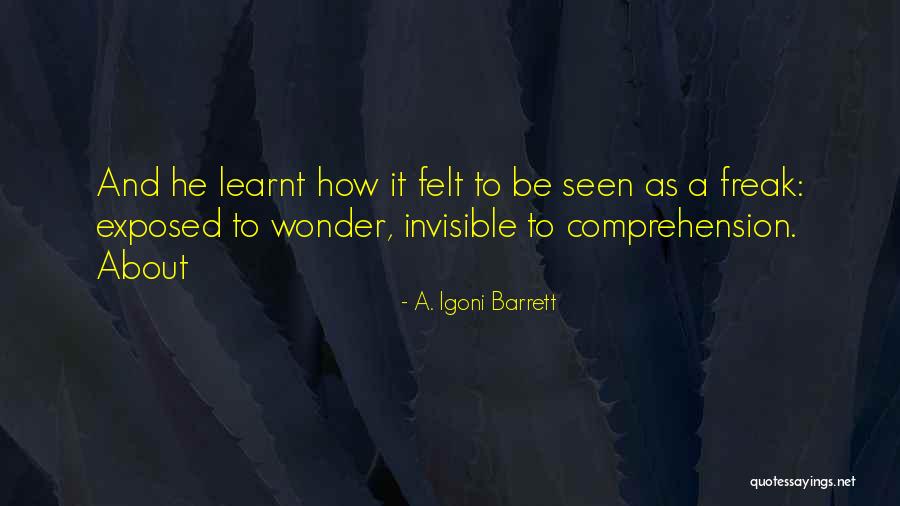 Relyt Jek Szigete Quotes By A. Igoni Barrett Relyt Jek Szigete Quotes By A. Igoni Barrett