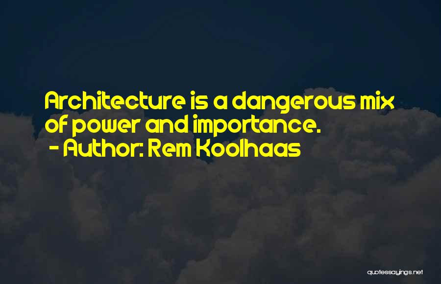 Rem Koolhaas Quotes 293650