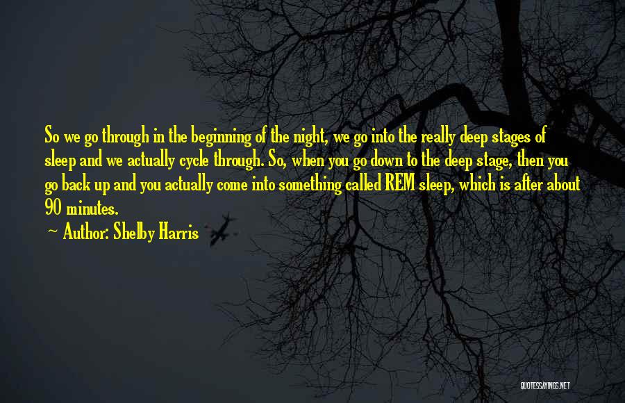 Rem Sleep Quotes By Shelby Harris