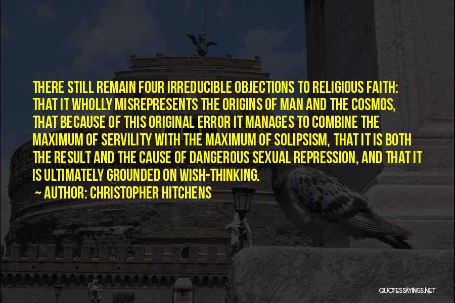 Remain Grounded Quotes By Christopher Hitchens
