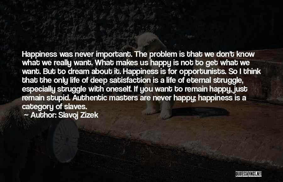 Remain Happy Quotes By Slavoj Zizek
