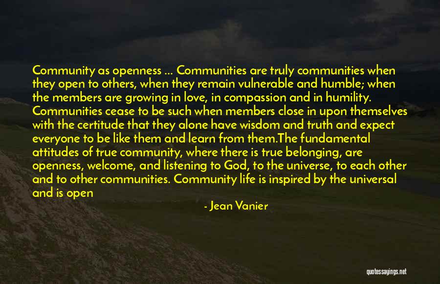 Remain Humble Quotes By Jean Vanier