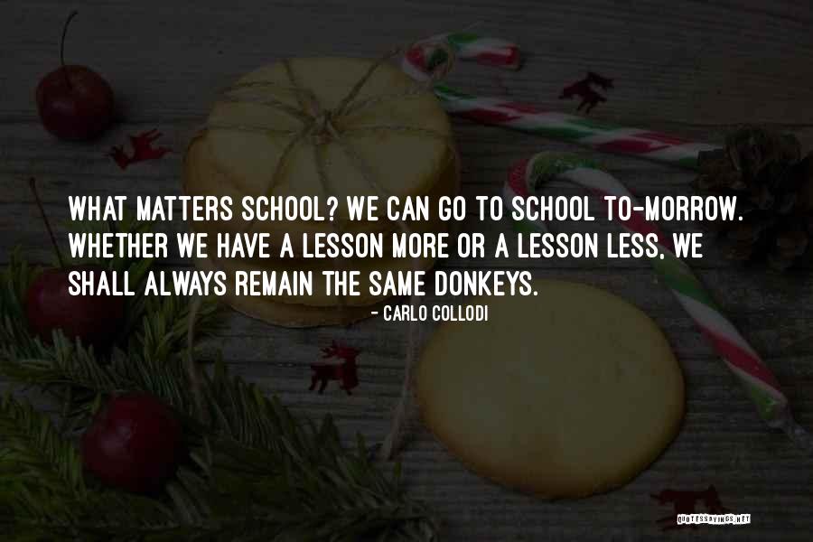 Remain The Same Quotes By Carlo Collodi Remain The Same Quotes By Carlo Collodi