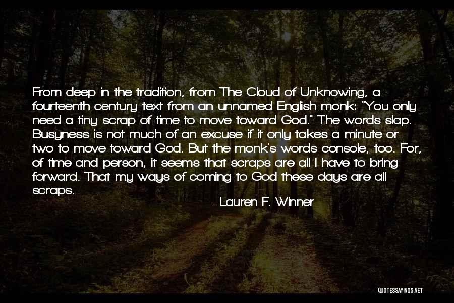 Remaindered Furniture Quotes By Lauren F. Winner Remaindered Furniture Quotes By Lauren F. Winner