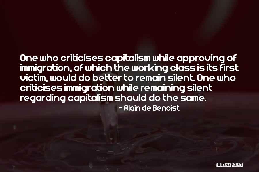 Remaining Silent Quotes By Alain De Benoist Remaining Silent Quotes By Alain De Benoist