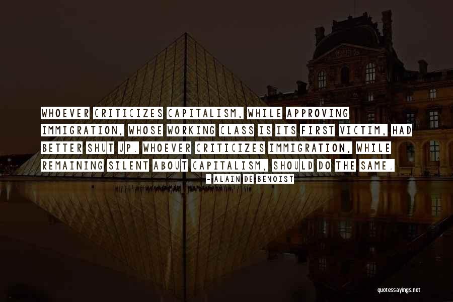 Remaining Silent Quotes By Alain De Benoist Remaining Silent Quotes By Alain De Benoist