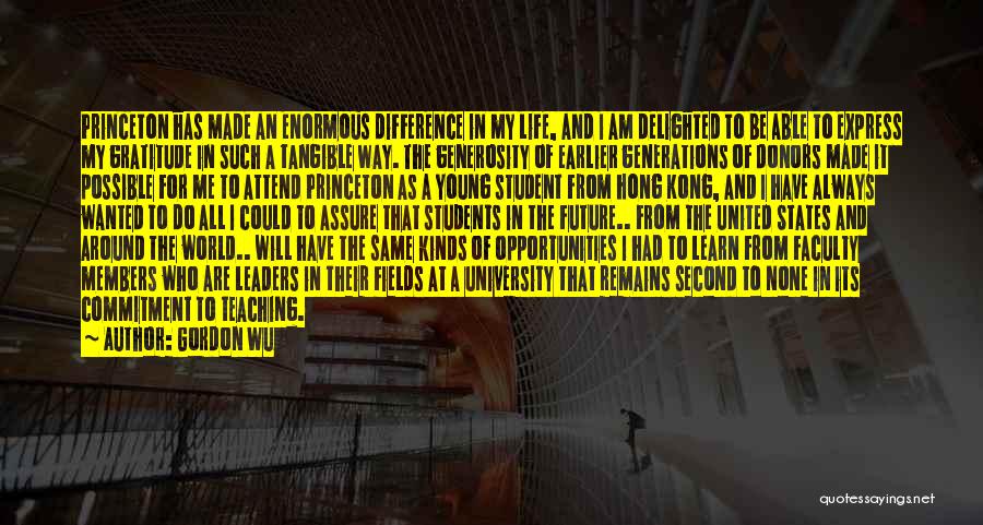 Remains Quotes By Gordon Wu