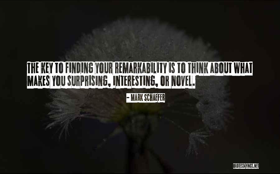 Remarkability Quotes By Mark Schaefer Remarkability Quotes By Mark Schaefer