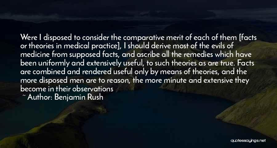 Remedies Quotes By Benjamin Rush Remedies Quotes By Benjamin Rush